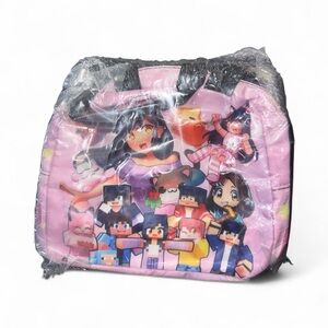 Kids Pink Cartoon Character Tote Bag​
